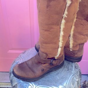 Börn Sheepskin Boots Size 9